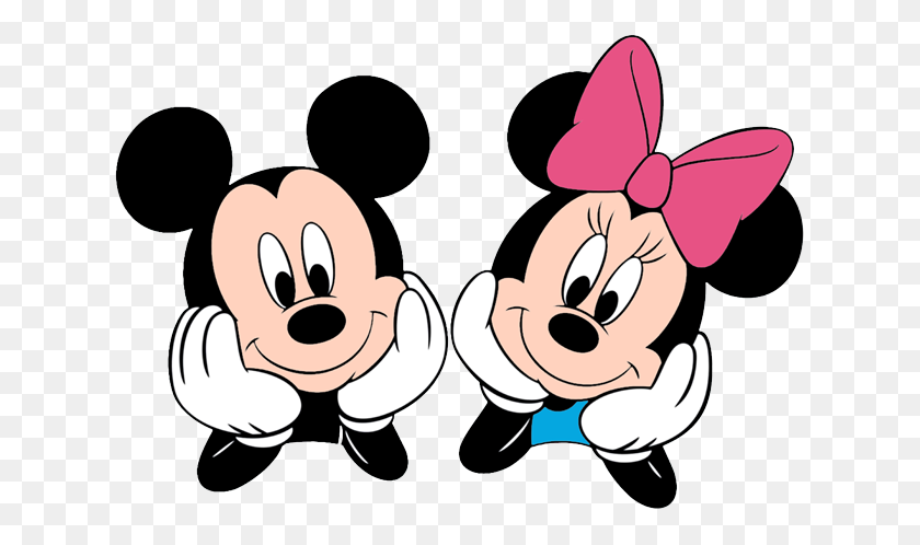 Detail Mickey And Minnie Mouse Clipart Nomer 2