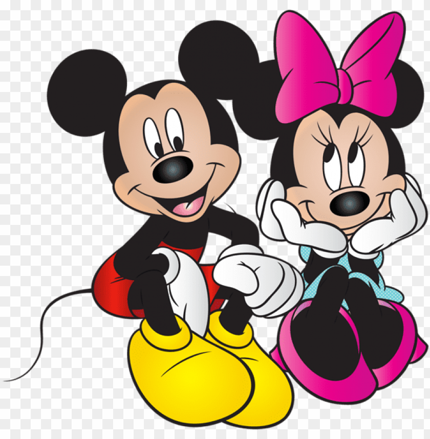 Detail Mickey And Minnie Mouse Clipart Nomer 15