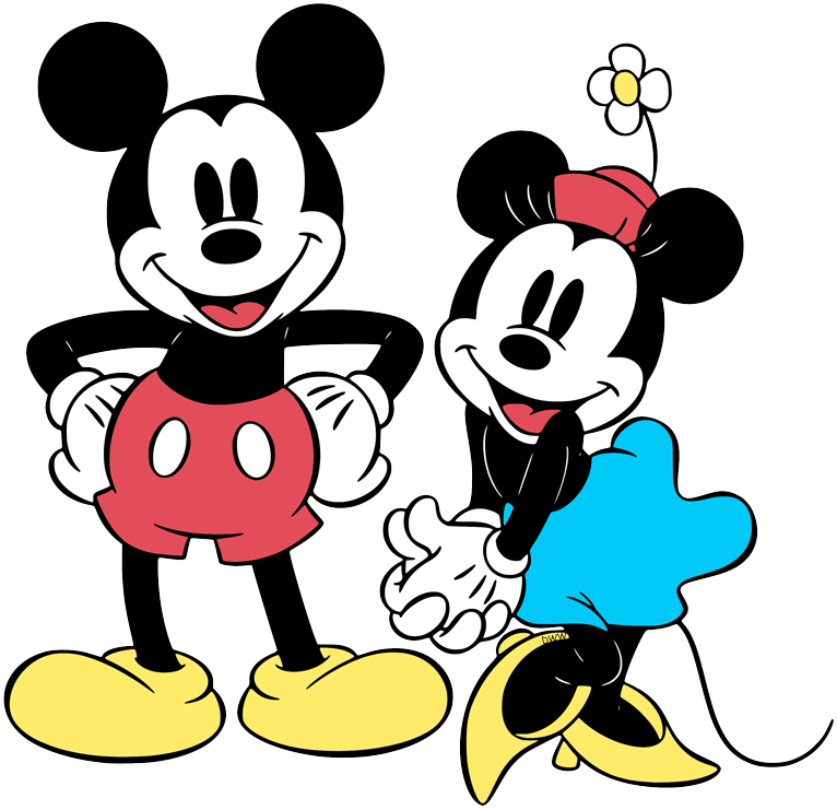 Detail Mickey And Minnie Mouse Clipart Nomer 46