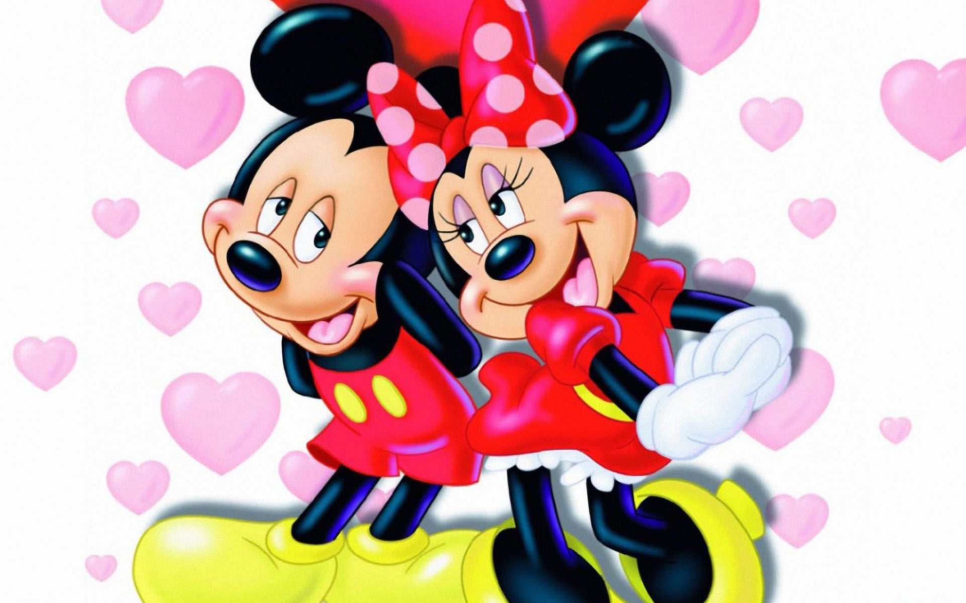 Detail Mickey And Minnie Mouse Wallpapers Free Nomer 17