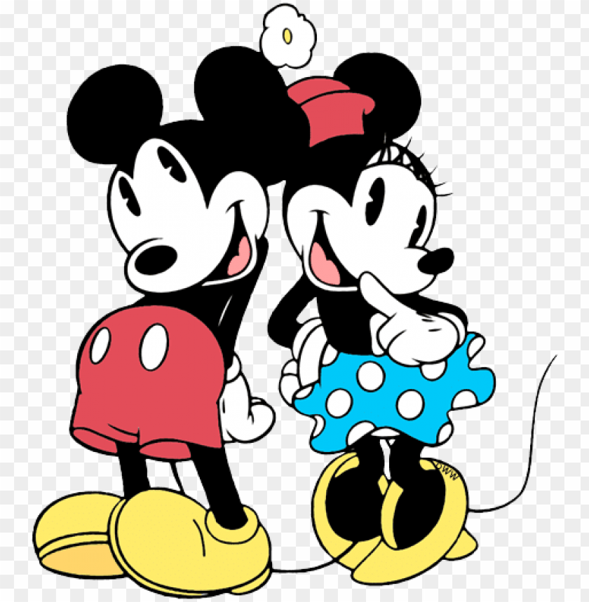 Detail Mickey And Minnie Transparent Nomer 20