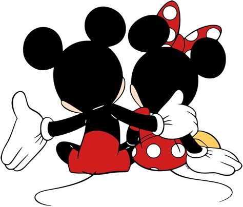 Detail Mickey And Minnie Transparent Nomer 39