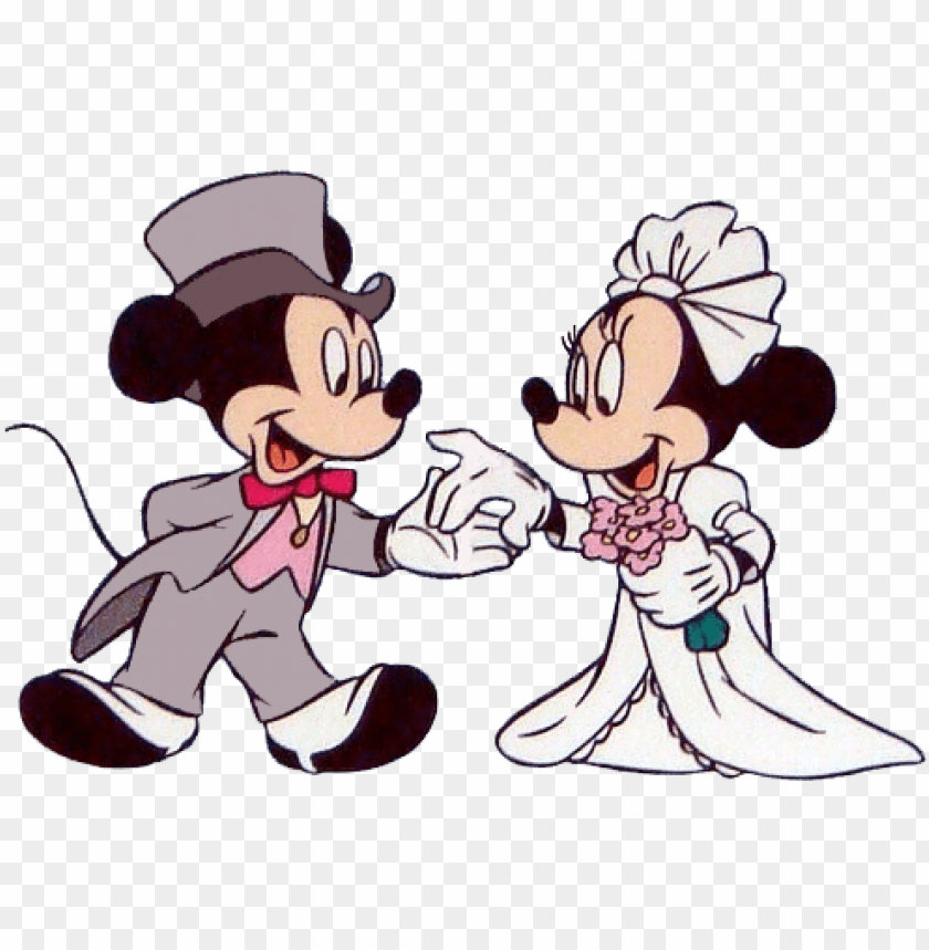 Detail Mickey And Minnie Transparent Nomer 52