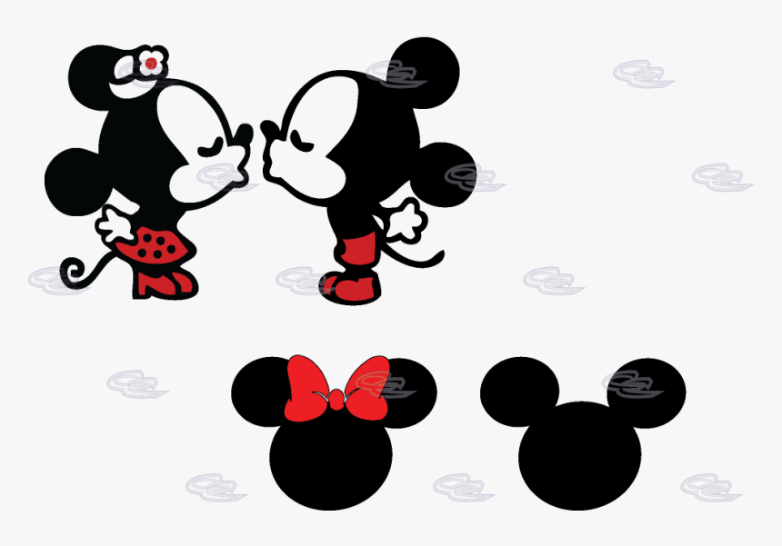 Detail Mickey And Minnie Transparent Nomer 53