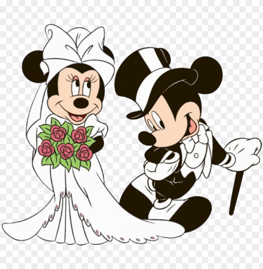 Detail Mickey And Minnie Transparent Nomer 56