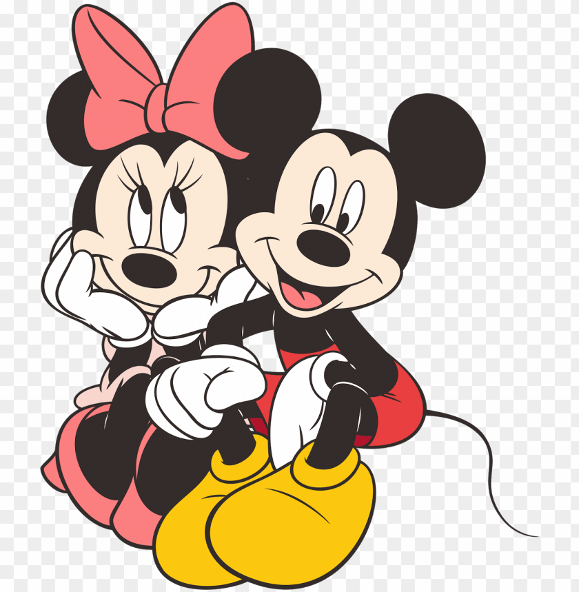 Detail Mickey And Minnie Transparent Nomer 7