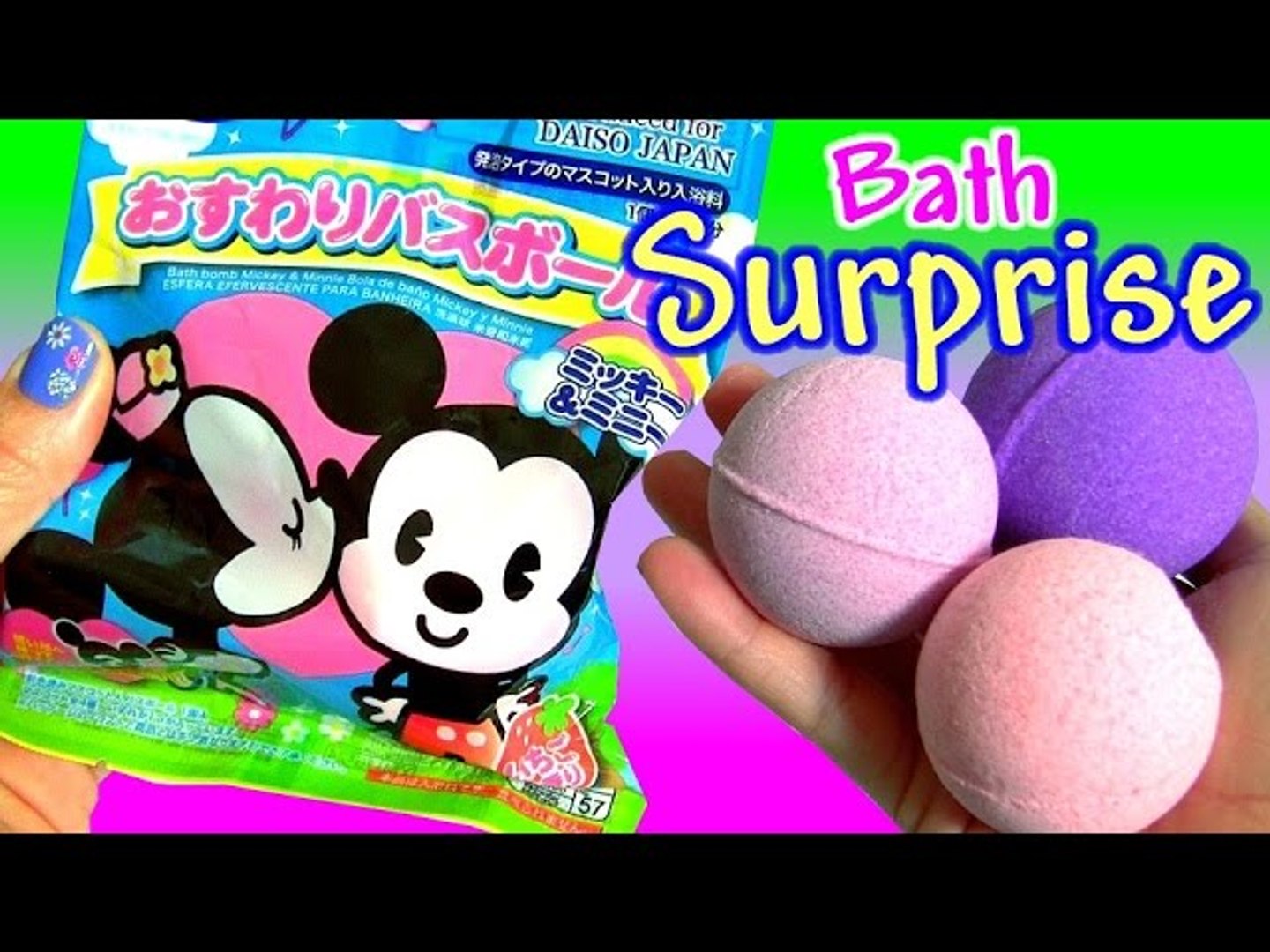 Detail Mickey Bath Bomb Nomer 15