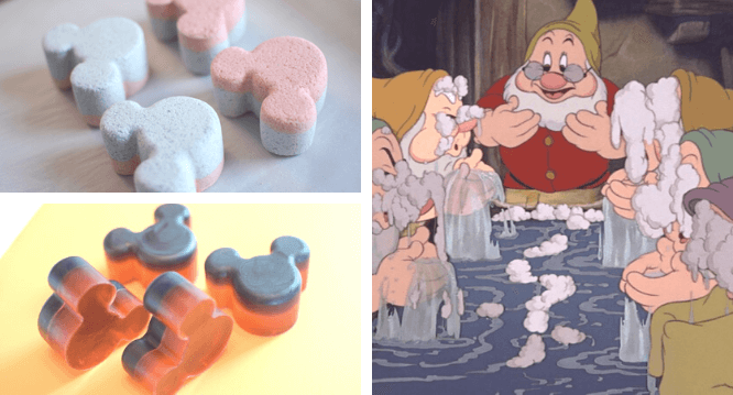 Detail Mickey Bath Bomb Nomer 38