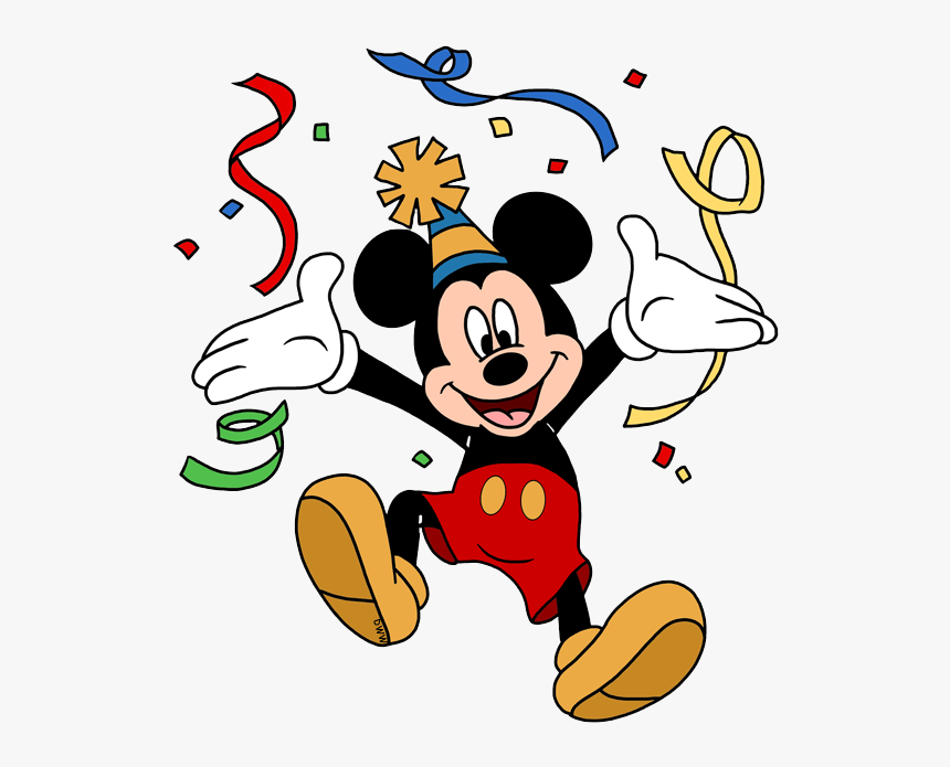 Mickey Birthday Clipart - KibrisPDR