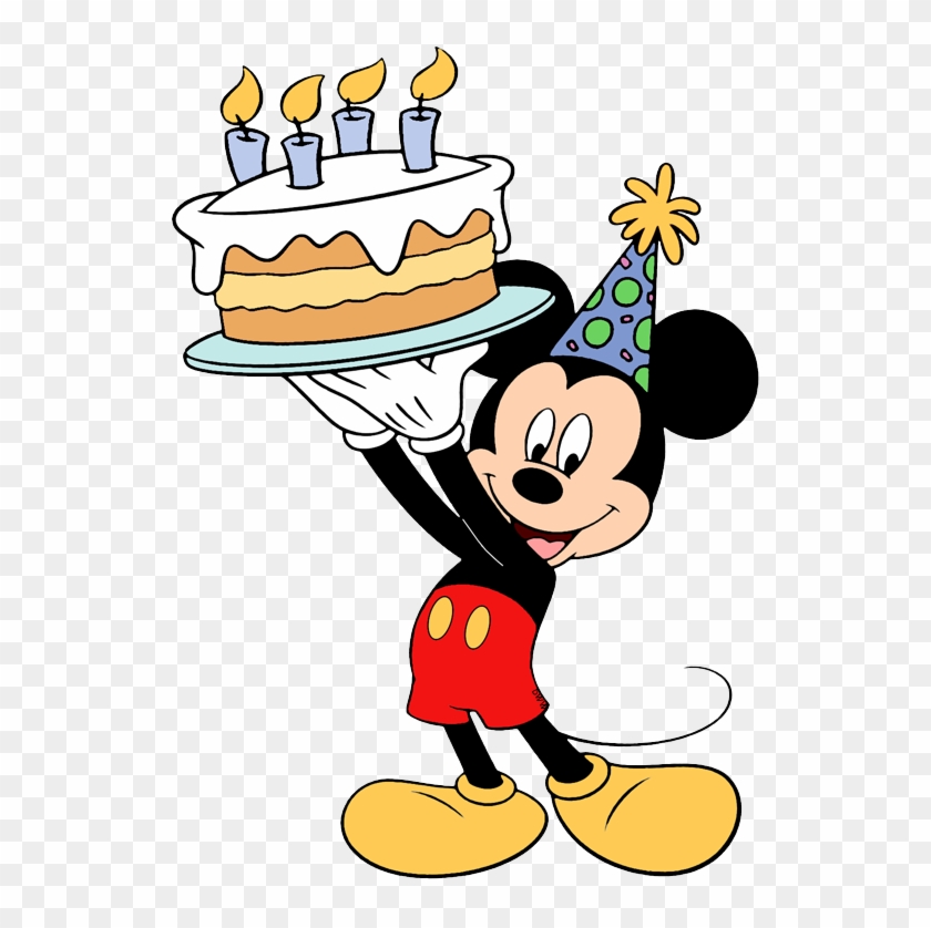 Detail Mickey Birthday Clipart Nomer 2