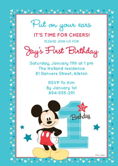 Detail Mickey Birthday Pictures Nomer 35