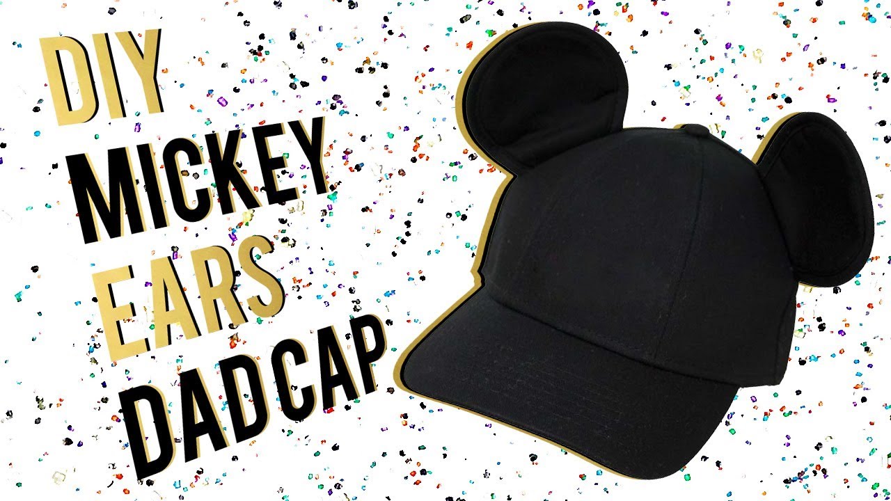 Detail Mickey Ears Baseball Hat Nomer 18