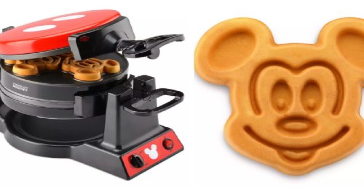 Detail Mickey Flip Waffle Maker Nomer 3