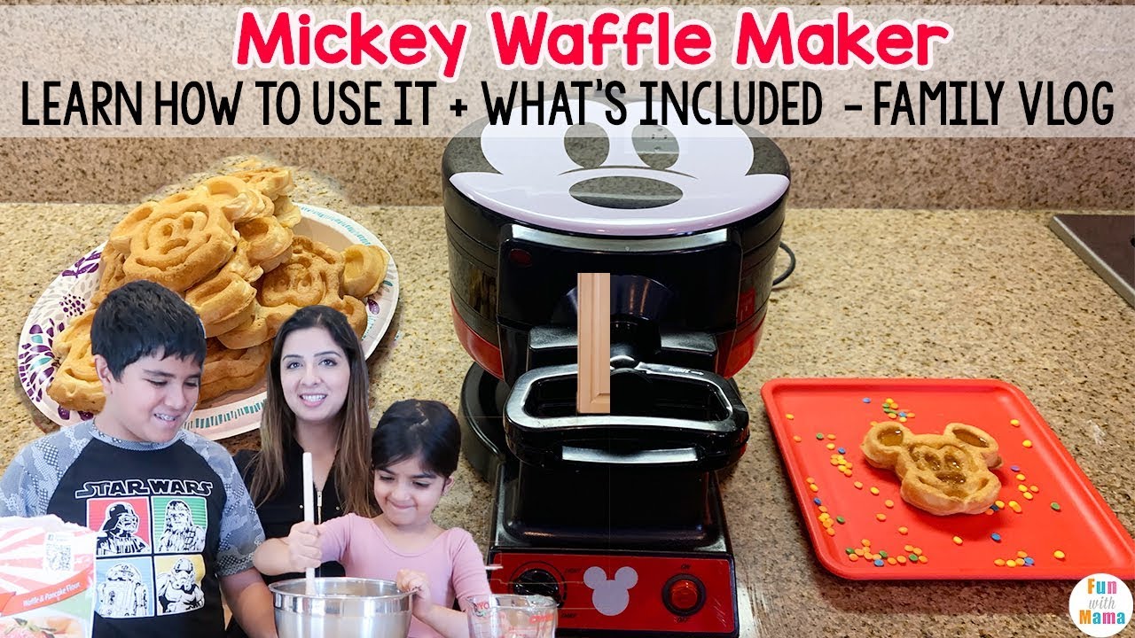Detail Mickey Flip Waffle Maker Nomer 47