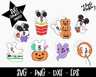 Detail Mickey Ghost Clipart Nomer 42