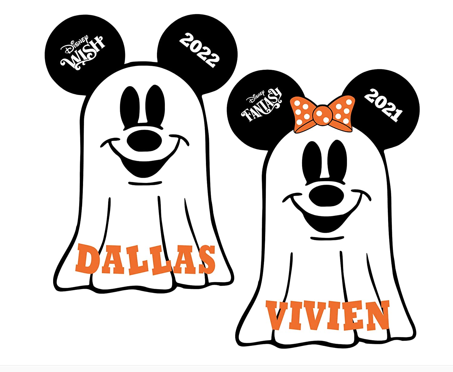 Detail Mickey Ghost Silhouette Nomer 17