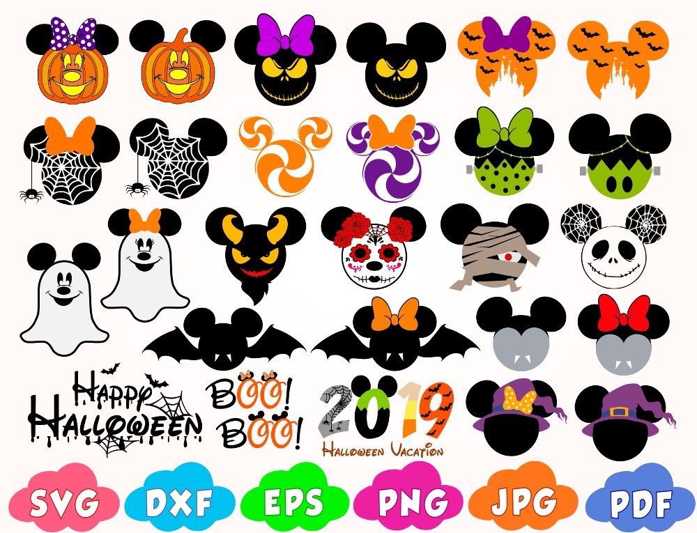 Detail Mickey Ghost Silhouette Nomer 28