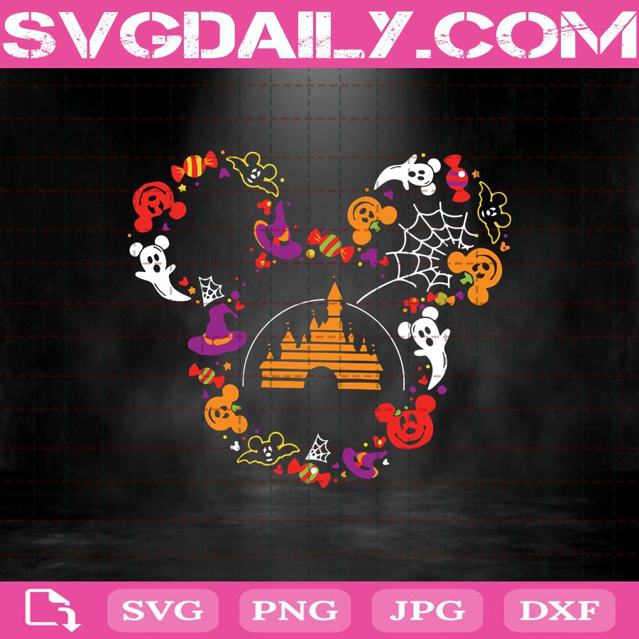 Detail Mickey Ghost Silhouette Nomer 55