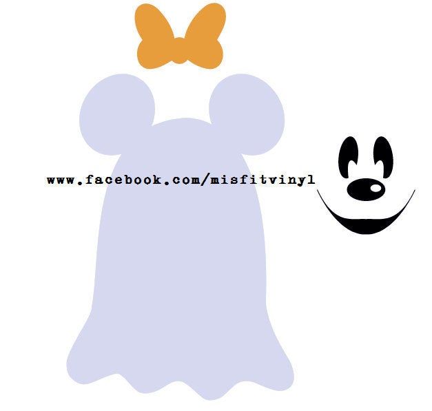 Detail Mickey Ghost Silhouette Nomer 9