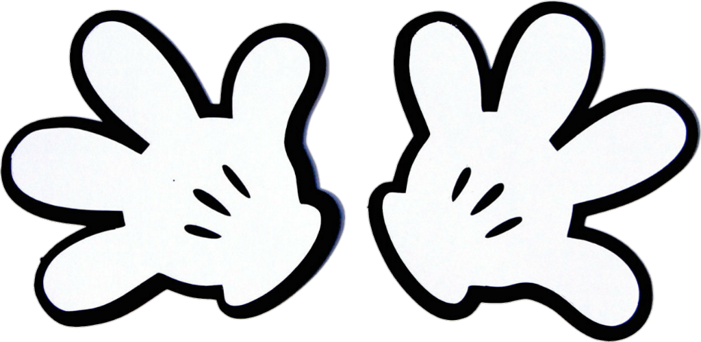 Detail Mickey Glove Clipart Nomer 7