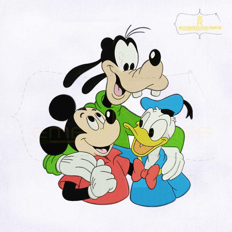 Detail Mickey Goofy Nomer 14