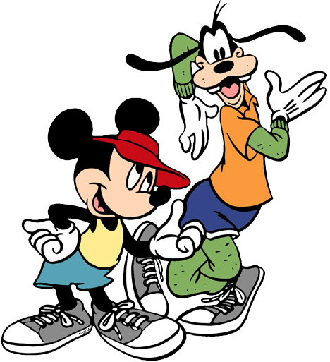 Detail Mickey Goofy Nomer 17