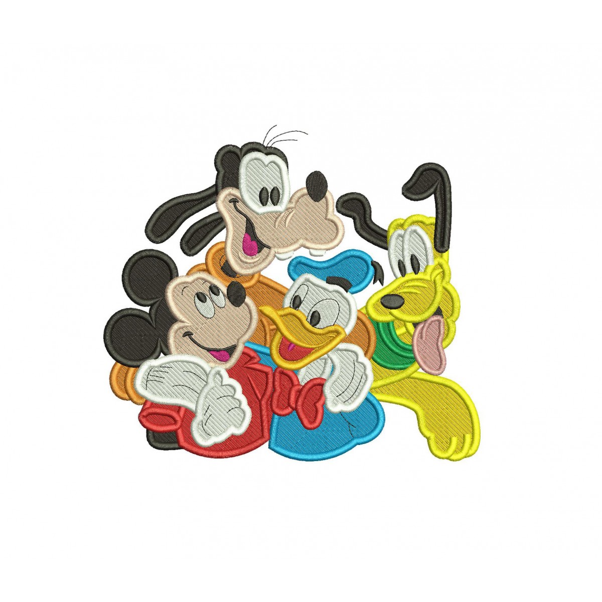 Detail Mickey Goofy And Donald Nomer 11