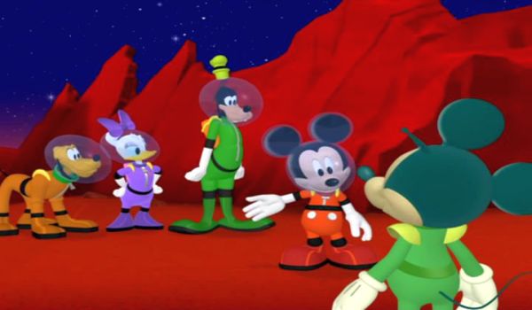 Detail Mickey Goofy On Mars Nomer 13