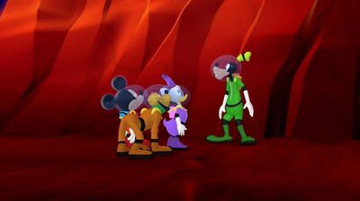 Detail Mickey Goofy On Mars Nomer 34