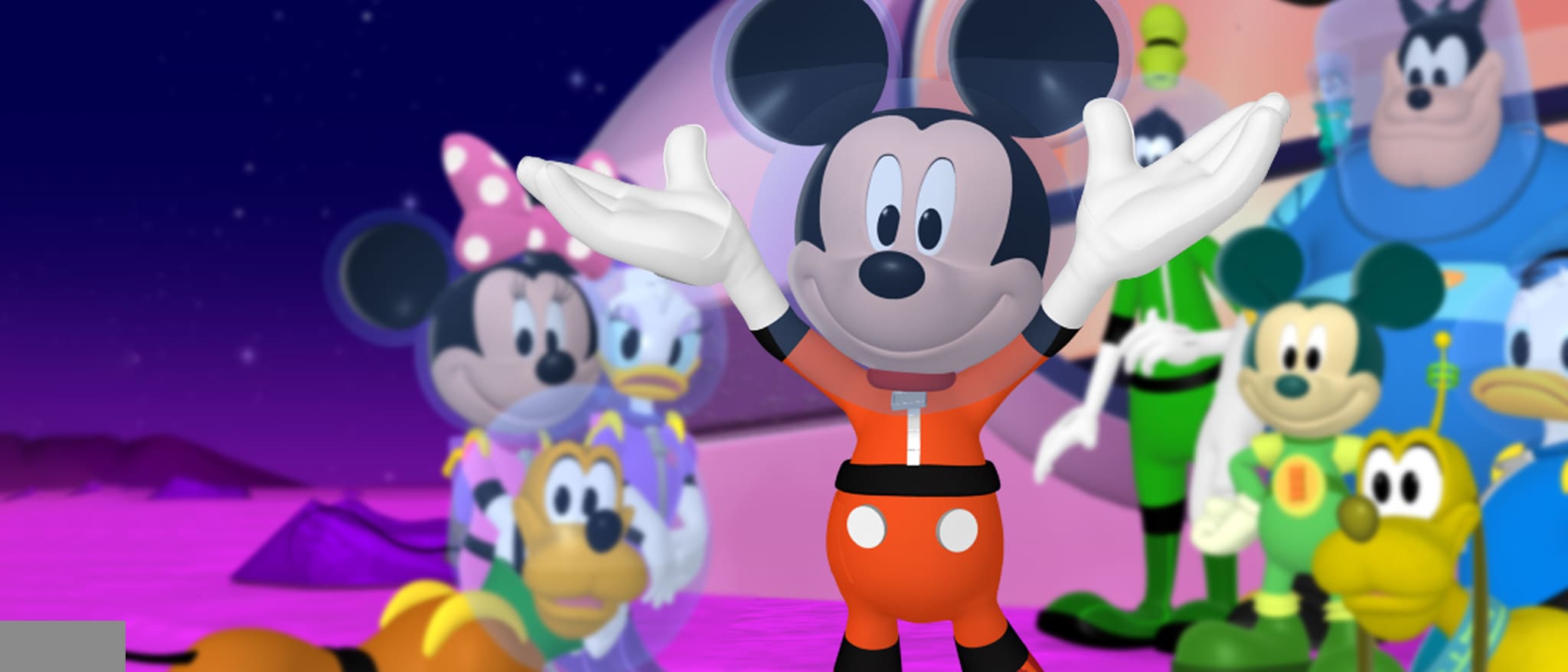 Detail Mickey Goofy On Mars Nomer 36