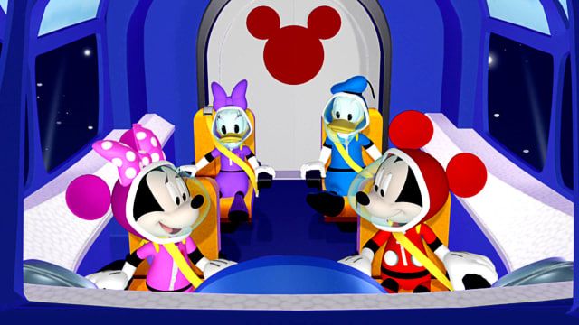 Detail Mickey Goofy On Mars Nomer 9