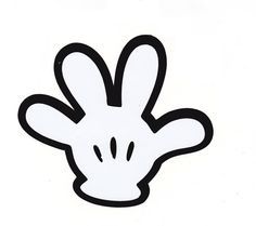 Detail Mickey Hands Clipart Nomer 3