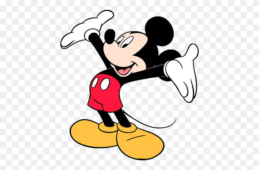 Detail Mickey Hands Clipart Nomer 36