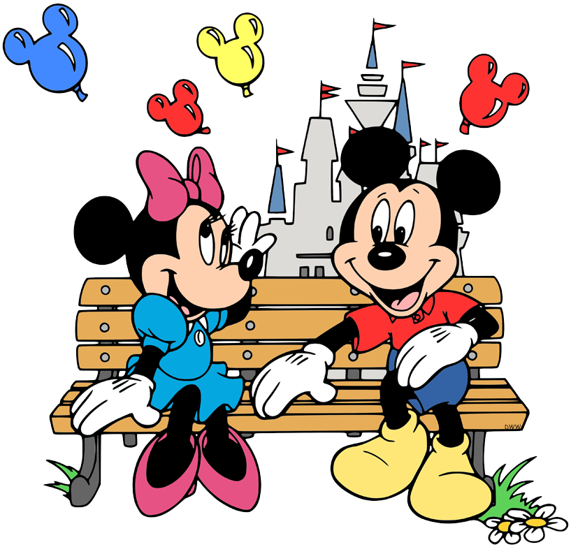 Detail Mickey Minnie Clipart Nomer 12
