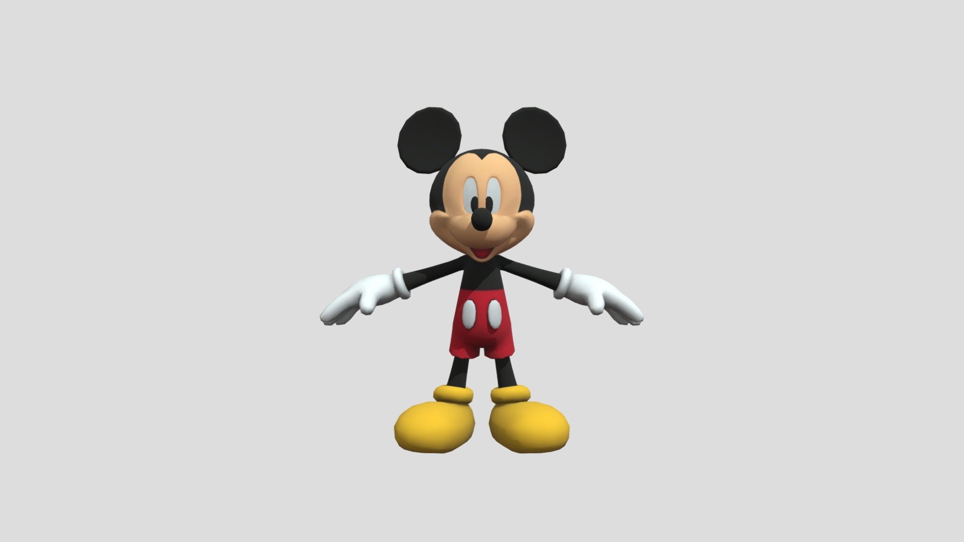 Mickey Mouse 3d - KibrisPDR