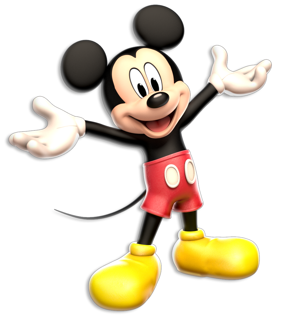 Detail Mickey Mouse 3d Nomer 2