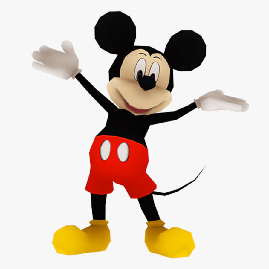 Detail Mickey Mouse 3d Nomer 19