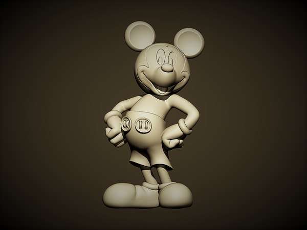Detail Mickey Mouse 3d Nomer 30