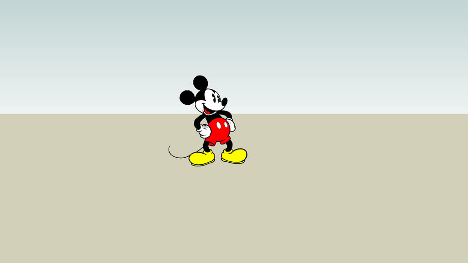 Detail Mickey Mouse 3d Nomer 40