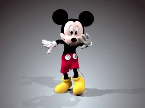 Detail Mickey Mouse 3d Nomer 48