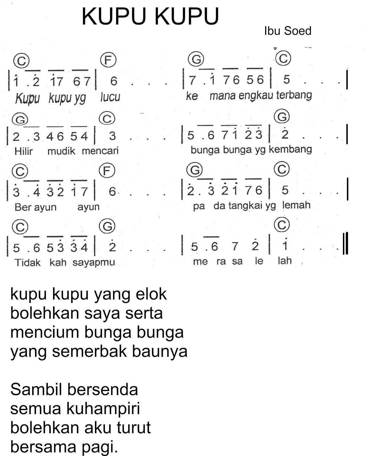 Detail Kupu Kupu Yang Lucu Lyrics Nomer 4