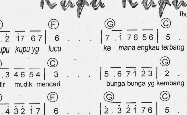 Detail Kupu Kupu Yang Lucu Lyrics Nomer 31