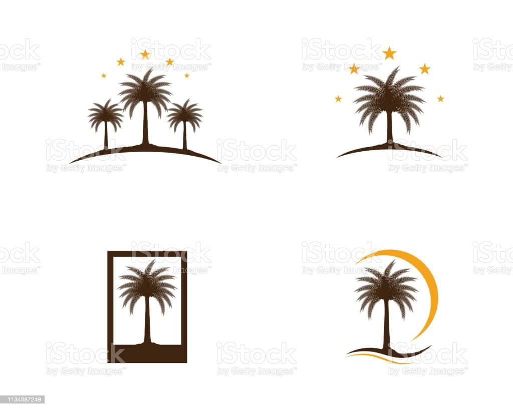 Detail Kurma Tree Vector Nomer 27