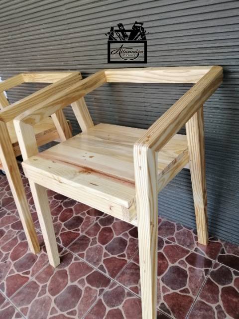 Detail Kursi Dari Kayu Pinus Nomer 7