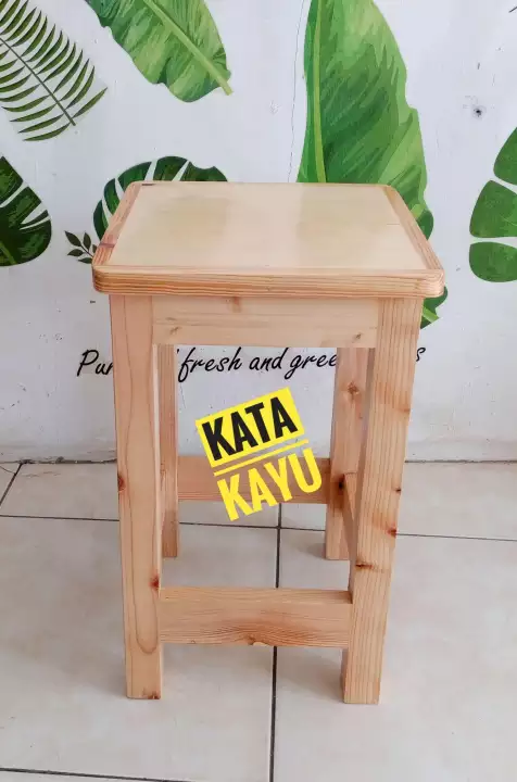 Detail Kursi Duduk Kayu Nomer 31