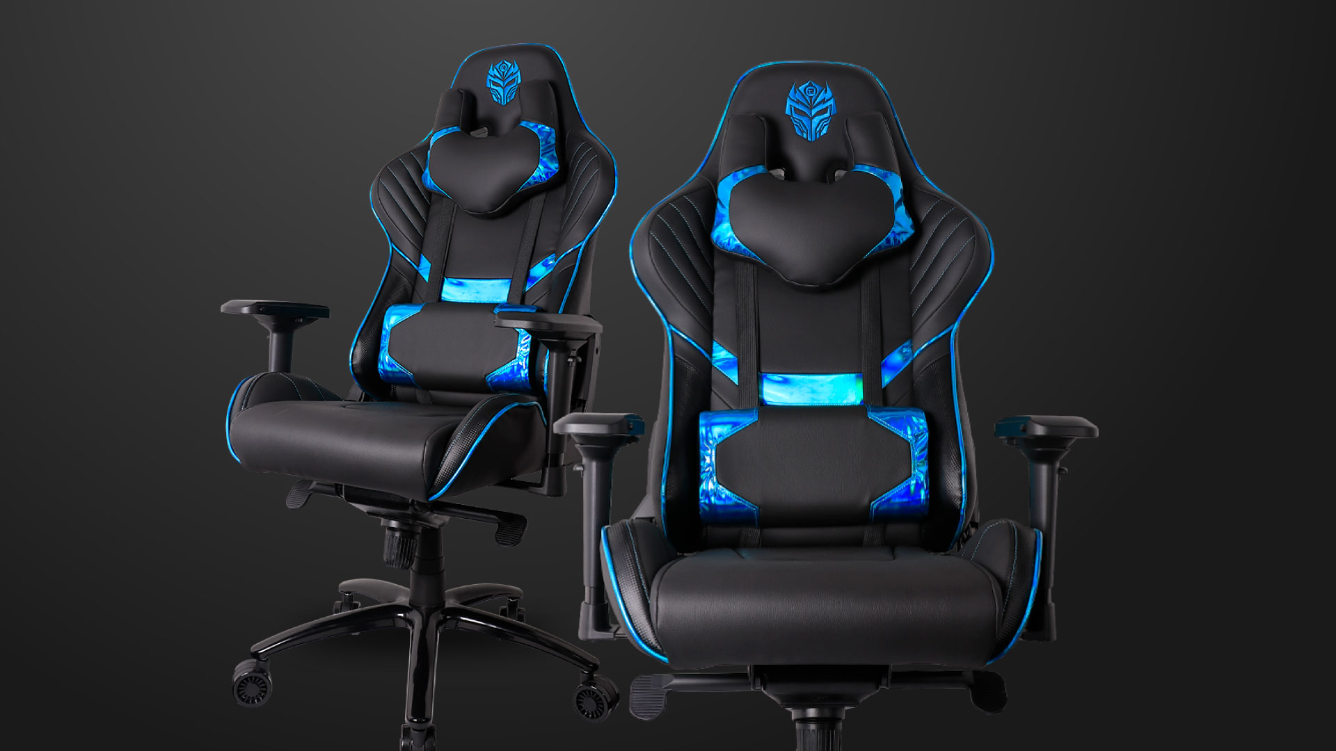 Detail Kursi Gaming Warna Biru Nomer 15