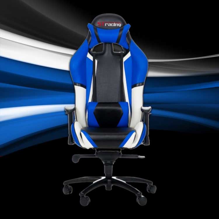 Detail Kursi Gaming Warna Biru Nomer 20