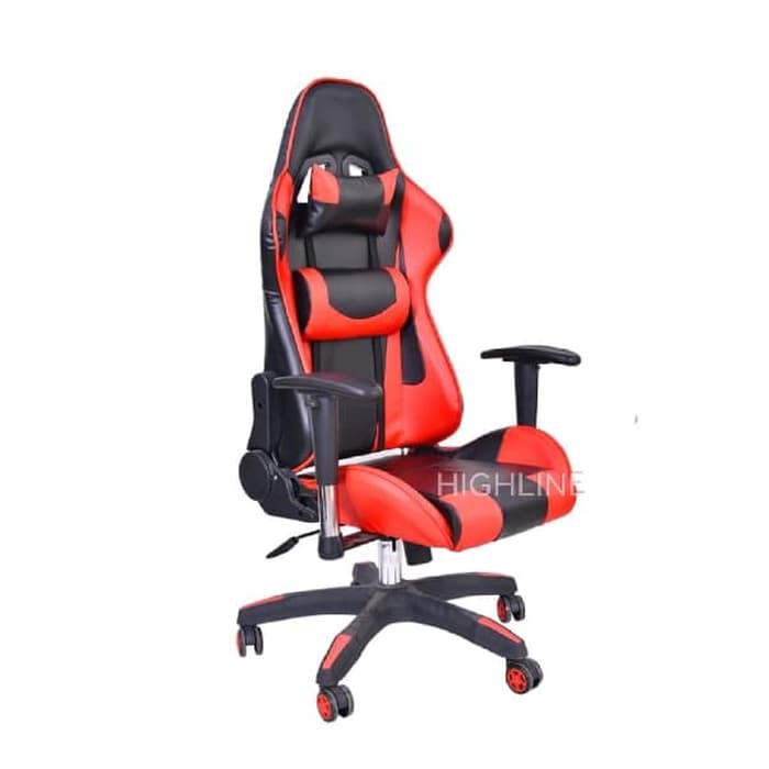 Detail Kursi Gaming Warna Merah Nomer 2