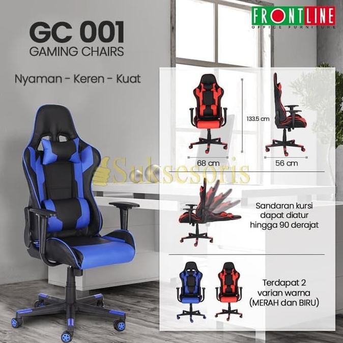 Detail Kursi Gaming Warna Merah Nomer 36