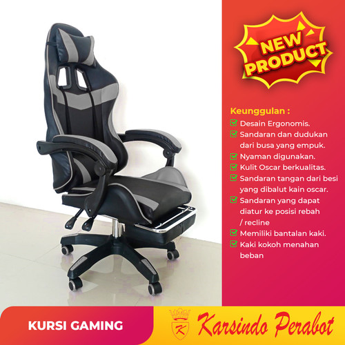 Detail Kursi Gaming Warna Merah Nomer 51